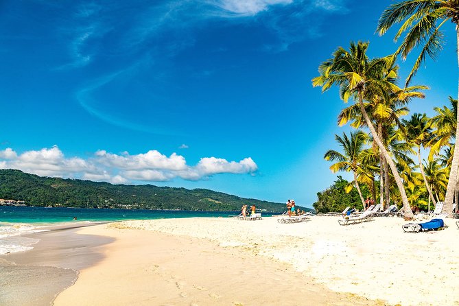 El Limon Waterfall and Bacardi Island Tour from Punta Cana with Lunch Included - Cayo Levantado, also called Bacardi Island: short beach time, big payoff