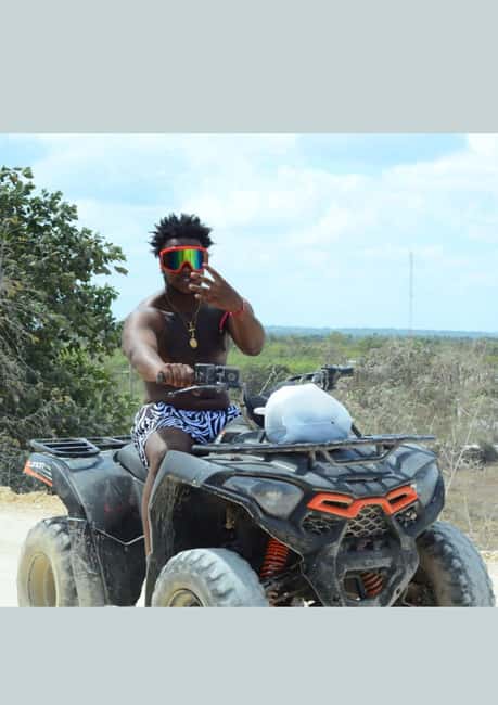 "Epic Off-Road Adventure & Catamaran Party in Punta Cana!" - Macao Beach Off-Road Time: Dune Bashing, Photos, and Swim Breaks
