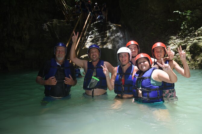 Excursion in Damajagua's 7 Waterfalls With Food Included DR! - The rainforest hike: river rocks, steps, and pacing yourself