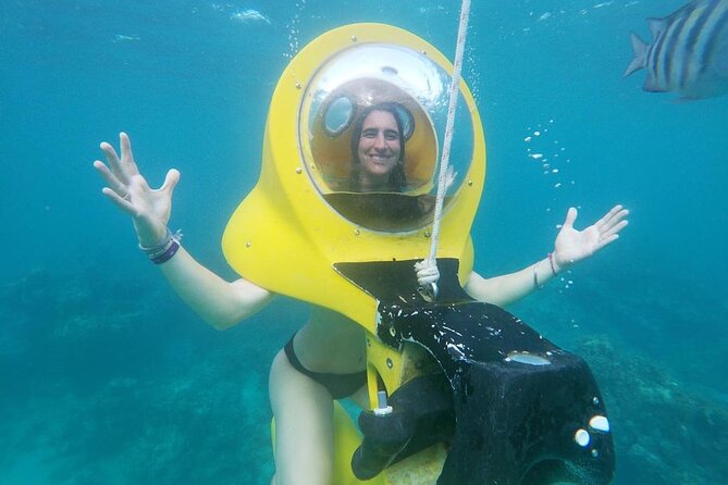 Experience a Submarine Scooter with ScubaDoo Punta Cana - Snorkeling is included, but the scooter is the main event