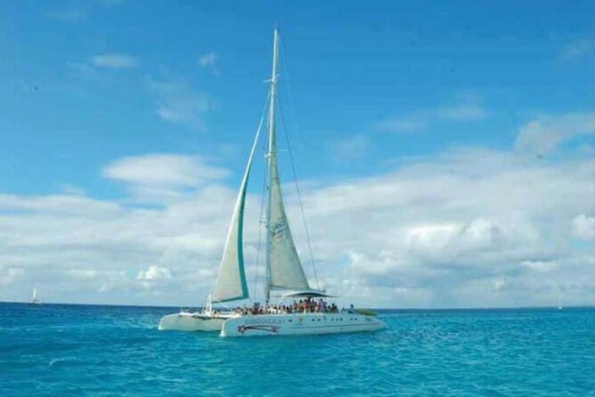 Experience Full Day Tour of Tropical Bliss at Isla Saona - Isla Saona beach time: white sand, turquoise water, and how to manage crowds