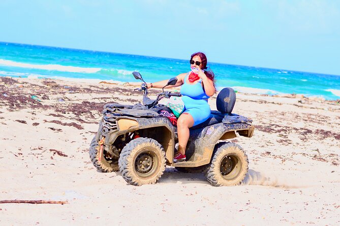 Extraordinary ATV and Buggy Adventure in Punta Cana - Stop 3, Punta Cana ranch break: clean up and a short burst of fun