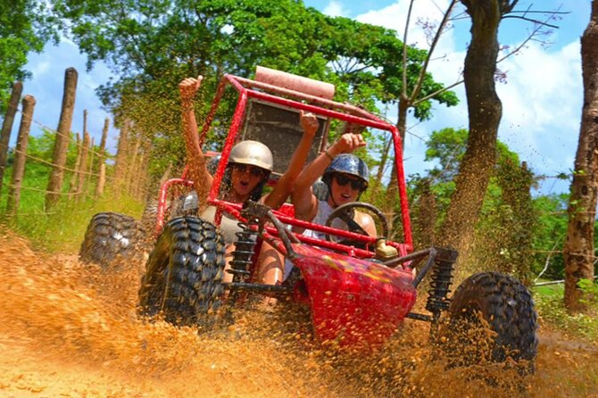 Extreme Boogie Tour in Punta Cana, Macao Beach and Cenote - Macao Beach, mud roads, and a blue-water cenote in 3.5 hours