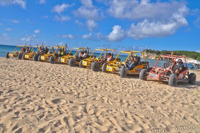 Extreme Buggy Tour in Punta Cana + River Cave + Macao Beach - Stop 1: Macao Beach swim and that first taste of blue water