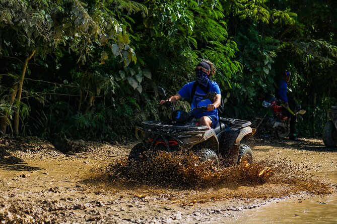 Four Wheel ATV Ride in Punta Cana - Macao Beach Finale: Limestone Cliffs, Relax Time, and Souvenir Browsing
