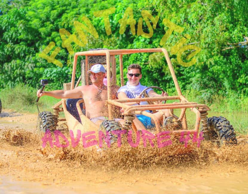 From Bávaro: Double Buggy Tour to Macao Beach and Cenote - Key highlights at a glance