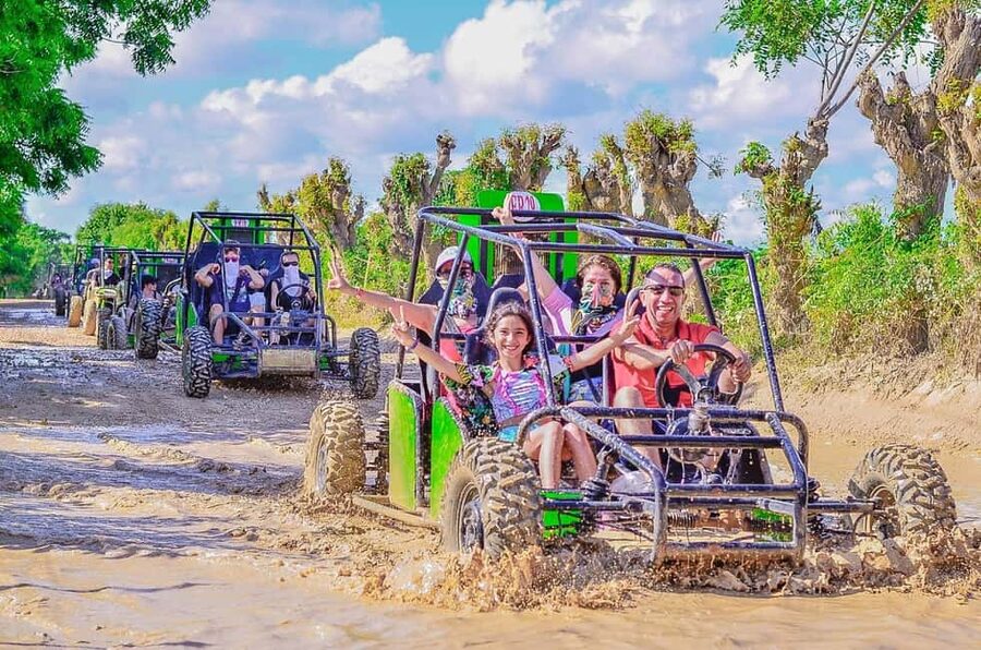 From Bávaro: Double Buggy Tour to Macao Beach and Cenote - From Bávaro pickup to the viewpoint, timing that actually works