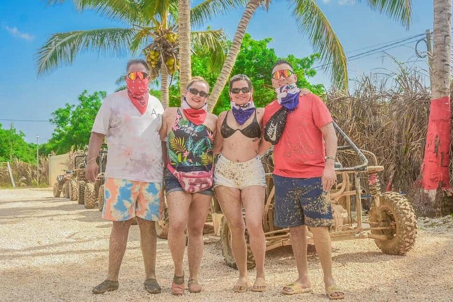 From Bávaro: Double Buggy Tour to Macao Beach and Cenote - Getting there and back: pickup details you should double-check