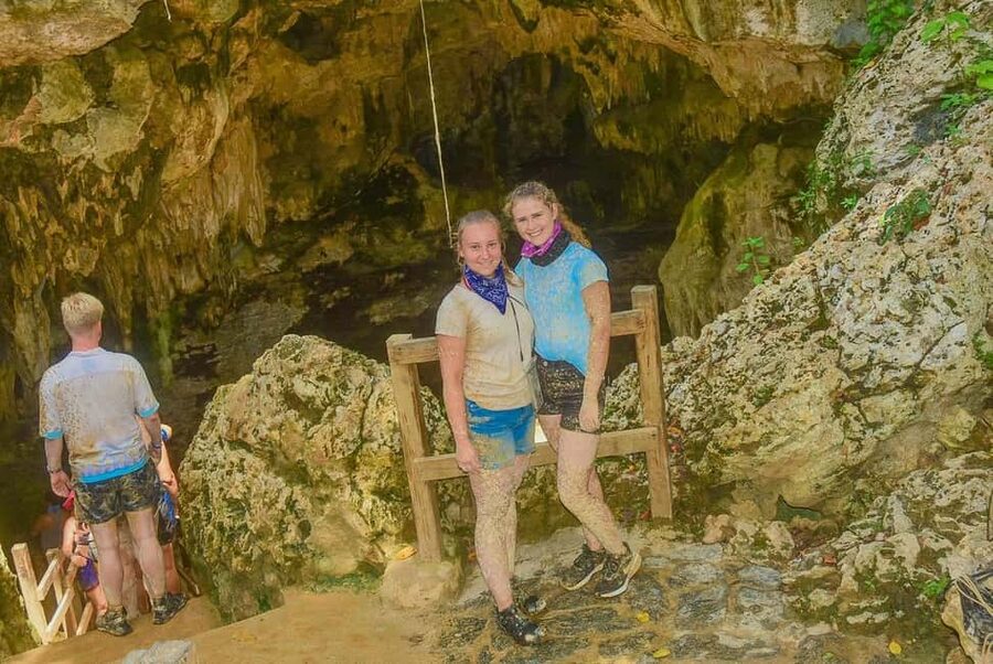 From Bávaro: Double Buggy Tour to Macao Beach and Cenote - Macao Beach buggy riding: muddy fun with real rules