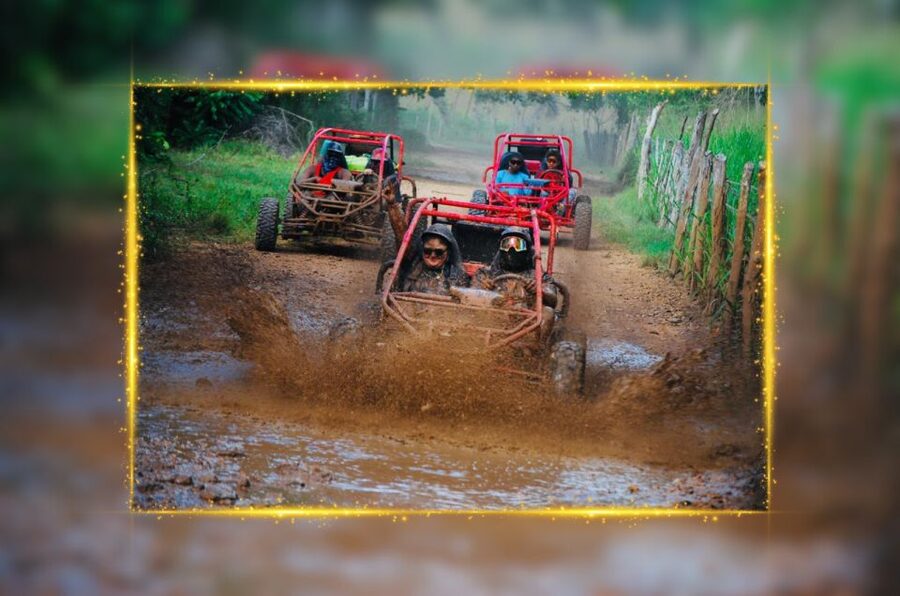 From Bayahibe: Half-day La Romana ATV or 4X4 Buggy Tour - Chavón River water play, adrenaline on a famous filming river