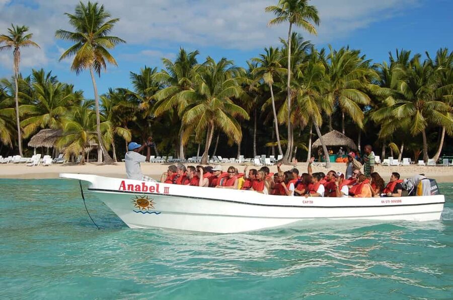 From Bayahíbe: Saona Island Catamaran Cruise with Buffet - Saona Island beach time (2.5 hours): buffet, swimming, and deciding your own pace