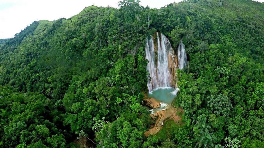 From Punta Cana: Samana and Bacardi Island Cruise and Tour - El Limón waterfall by safari truck and horseback ride