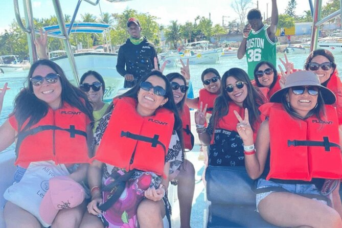 From Santo Domingo: Saona Island For Small Group Catamaran - The catamaran party on the way back