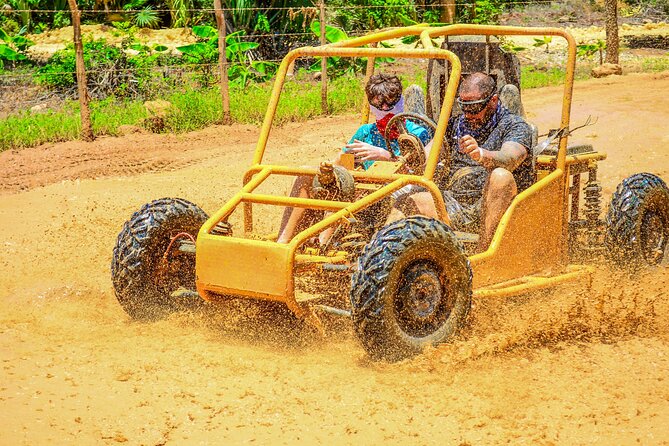 Full-day Buggy & Party Boat tour: snorkel, open bar, cave pool - How the day timing works, starting at 8:30am