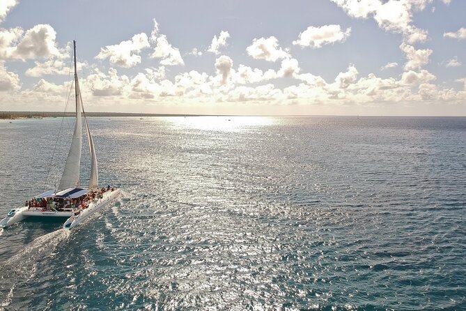 Full-Day Tour to Saona Island Sailing with Lunch and Beverages - Stop 1, Playa Bayahibe: quick embarkation and the port energy