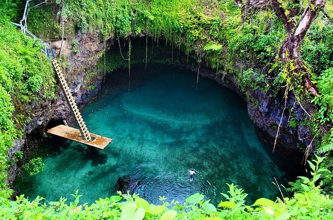 Full Day Tour to the Blue Lagoon and 7 Different Destinations - Playa Grande: beach time with dramatic water color