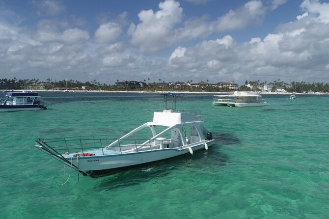 GlassBottom Catamaran with Slide - The route you get, coastline hotel views, and why it beats a beach day
