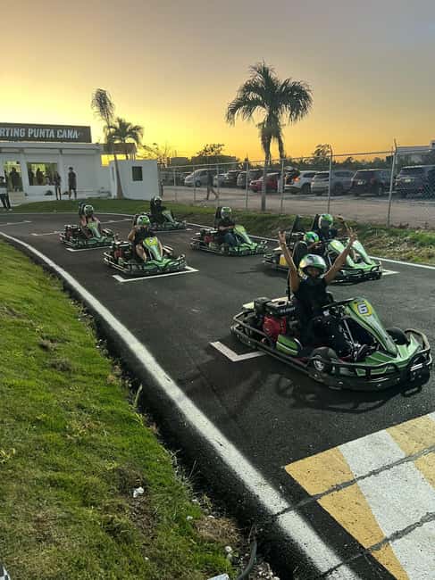 GO-KARTS: PUNTA CANA - The Karts: Single and Double Options for Families and Couples