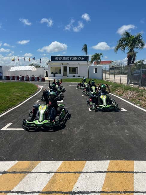 GO-KARTS: PUNTA CANA - Podium Photos and the “I Actually Drove” Moment