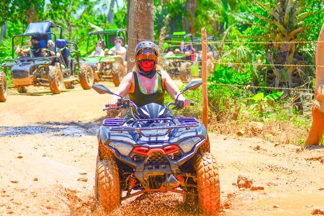 Guided Tour in Four Wheels (ATV) by Macao Beach, Taíno Cave and Typical House - Guides, photos, and the Spanish-language reality