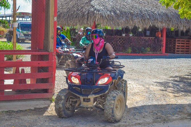 Half Day Adventure 4X4, ATV, Visit Macao Beach and a River cave - Stop 1 and Stop 2: Punta Cana Pickup and the Ranch Culture Lesson