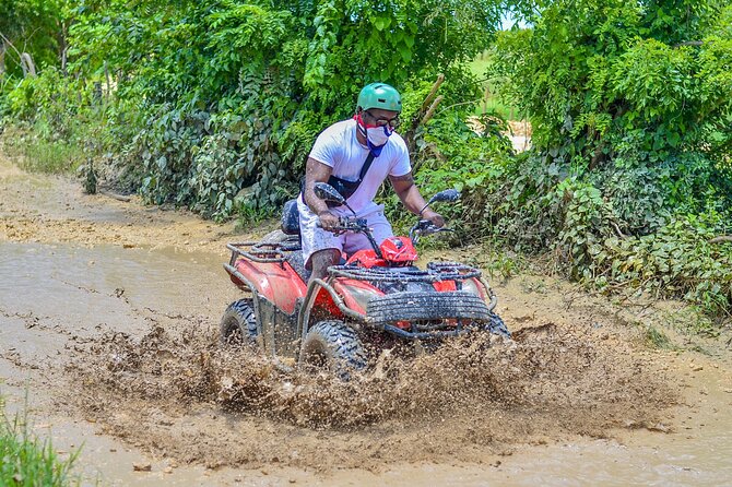 Half Day Adventure 4X4, ATV, Visit Macao Beach and a River cave - Stop 3: Gear Up at the Ranch and Start the ATV Adventure