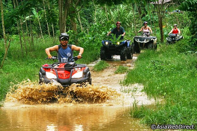 Half-Day Adventure 4x4 ATV, Water Cave and Dominican Culture - Getting ready at the ATV ranch, then getting moving fast