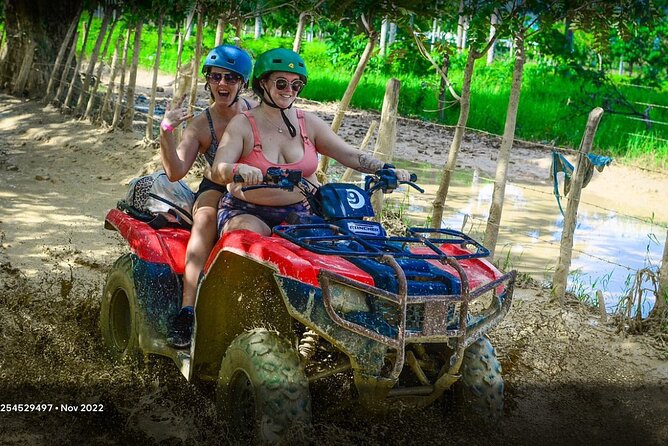 Half Day ATV Adventure Water Cave Authentic Eco Tour At PuntaCana - The ATV and Mud Mix: What Riding Feels Like in Practice