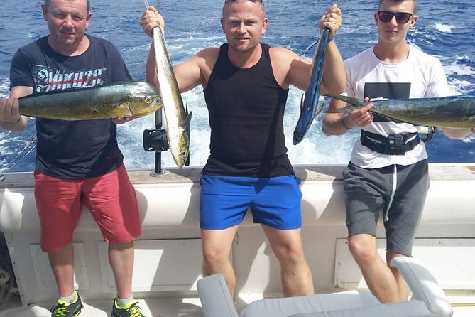 Half Day Big Game Fishing private charter - Food and drinks on a boat, the kind you actually eat