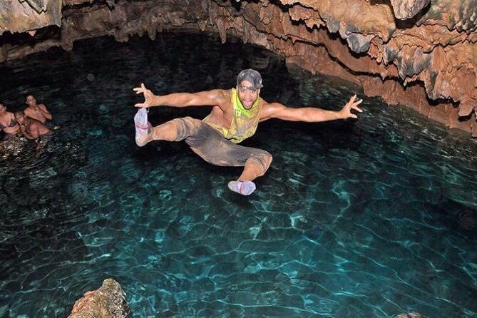 Half-Day Buggy Tour to Water Cave and Macao Beach - Stop 1: Los Hoyos del Salado Water Cave (25 Feet Down)