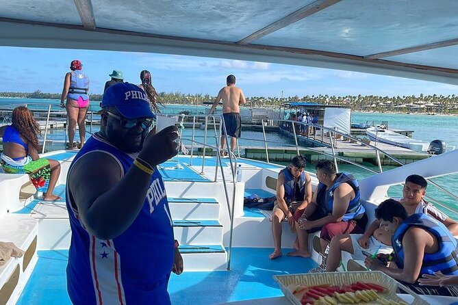 Half-Day Tour with Punta Cana Beach Boat Party - Playa Los Corales: music, dancing, and a party-first start