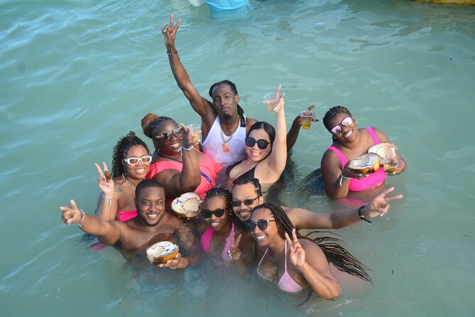 Hip Hop Party Boat Booze Cruise with Open Bar (Adults Only) - Bavaro Beach snorkeling plus the slide: how the timing really feels