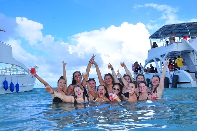 Hip Hop Party Boat Booze Cruise with Open Bar (Adults Only) - The natural pool sandbar: why the party boat mix is the highlight