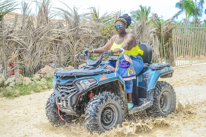 Horseback Riding and ATV or Buggy to Water Cave and Macao Beach - ATV or buggy off-roading: how the group caravan actually feels