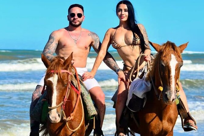 Horseback Riding Excursion to Macao Beach in Punta Cana - Macao Beach break: photos, swim time, and waves to respect