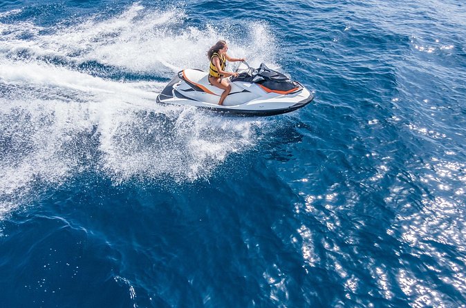 Jet Ski Adventure Exploring Cayos and Natural Pools - Natural pool pause: starfish viewing without turning it into a long swim