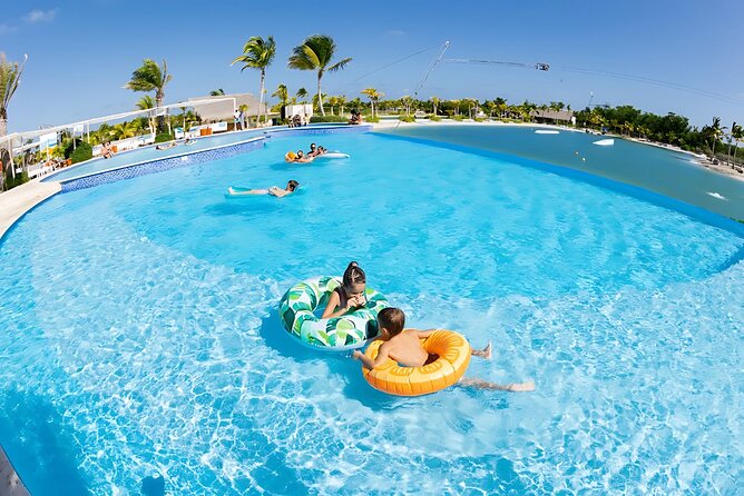 Jet Ski Punta Cana Water Park with Zipline & Inflatable Course - Inflatable obstacle course: big playground energy on water