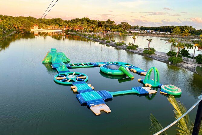 Jet Ski Punta Cana Water Park with Zipline & Inflatable Course - Donut ride: hold on and expect splash