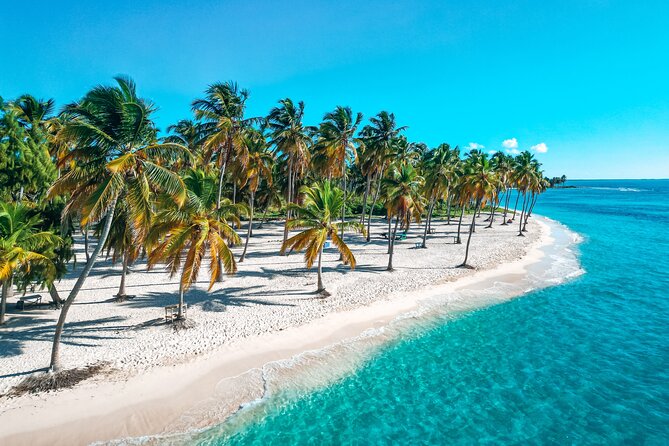 La Romana: Saona Crusoe VIP - Kreuzfahrtgäste - Getting off the usual Saona route: the park-to-beach strategy