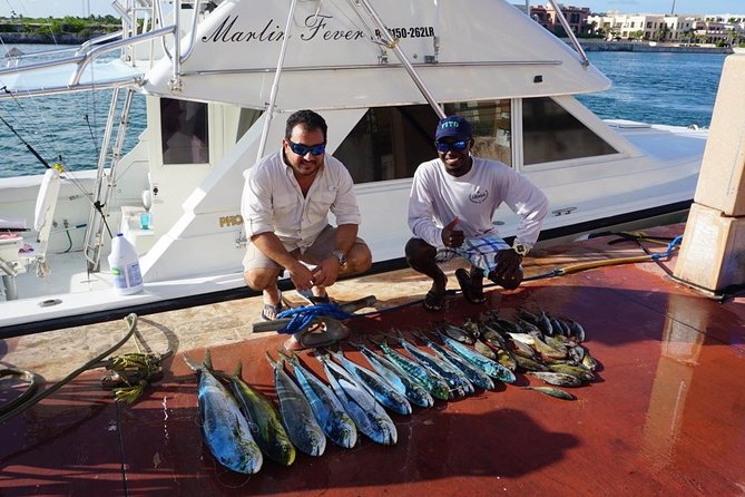 Marlin Fever at Marina Cap Cana -Private Sportfishing Charter - Your private 36-foot Phoenix boat and the crew effort that counts