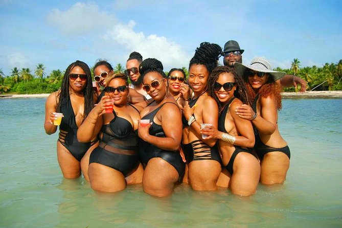Morning Private Party Boat with Water Slide Open Bar and BBQ - Price and Value: $80 for Drinks, Snorkel Gear, and BBQ