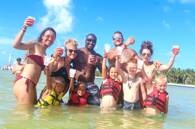 Morning Private Party Boat with Water Slide Open Bar and BBQ - Guided Snorkeling at Cabeza de Toro: The Best Part for Most People
