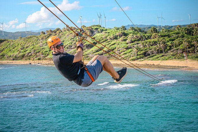 Ocean Zipline Adventure in Puerto Plata at Coconut Cove Beach - Photo and souvenir options: what costs extra