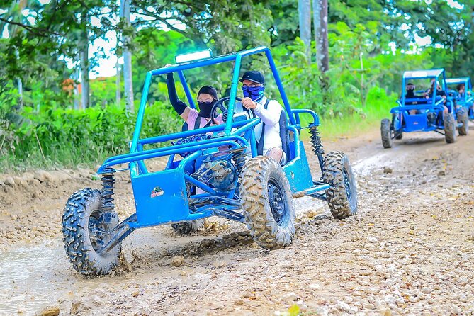 Off-Road Buggy Experience to Macao Beach, Hidden Cave and Mud Fun - Los Hoyos del Salado cenote: the 25-foot water cave swim