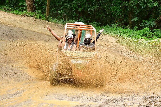 Off-Road Buggy Experience to Macao Beach, Hidden Cave and Mud Fun - Jungle tracks and an organic farm stop at Boogies Punta Cana