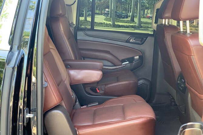 Paradise on Wheels: Suburban Premiere in Punta Cana - Round Trip - Inside the vehicle: A/C, WiFi, water, and drinks