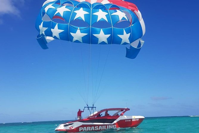 Parasailing Adventure in Punta Cana with Pick Up - Bavaro Beach flight and views in about 15 minutes