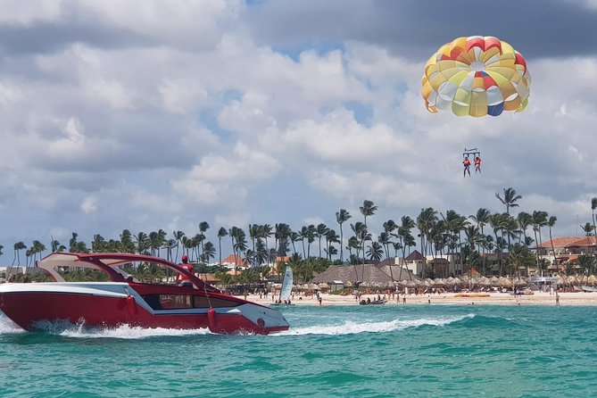 Parasailing Adventure in Punta Cana with Pick Up - Pickup, small group size, and where you save time and money
