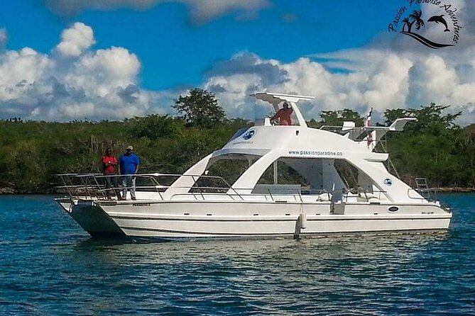 Party Boat in Punta Cana with Drinks and Transportation Included - Stop 3 in the natural pool at Bavaro: open bar and music for two hours