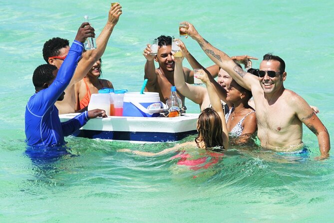 Party Boat /View Dolphins / Snorkling /Free Drinks and Transportation - Dolphin Viewing From Afar: The “Parade” Moment